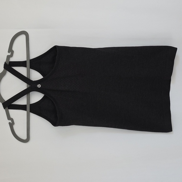 Lululemon Black Tank Top.  Size Extra Small - Picture 5 of 8